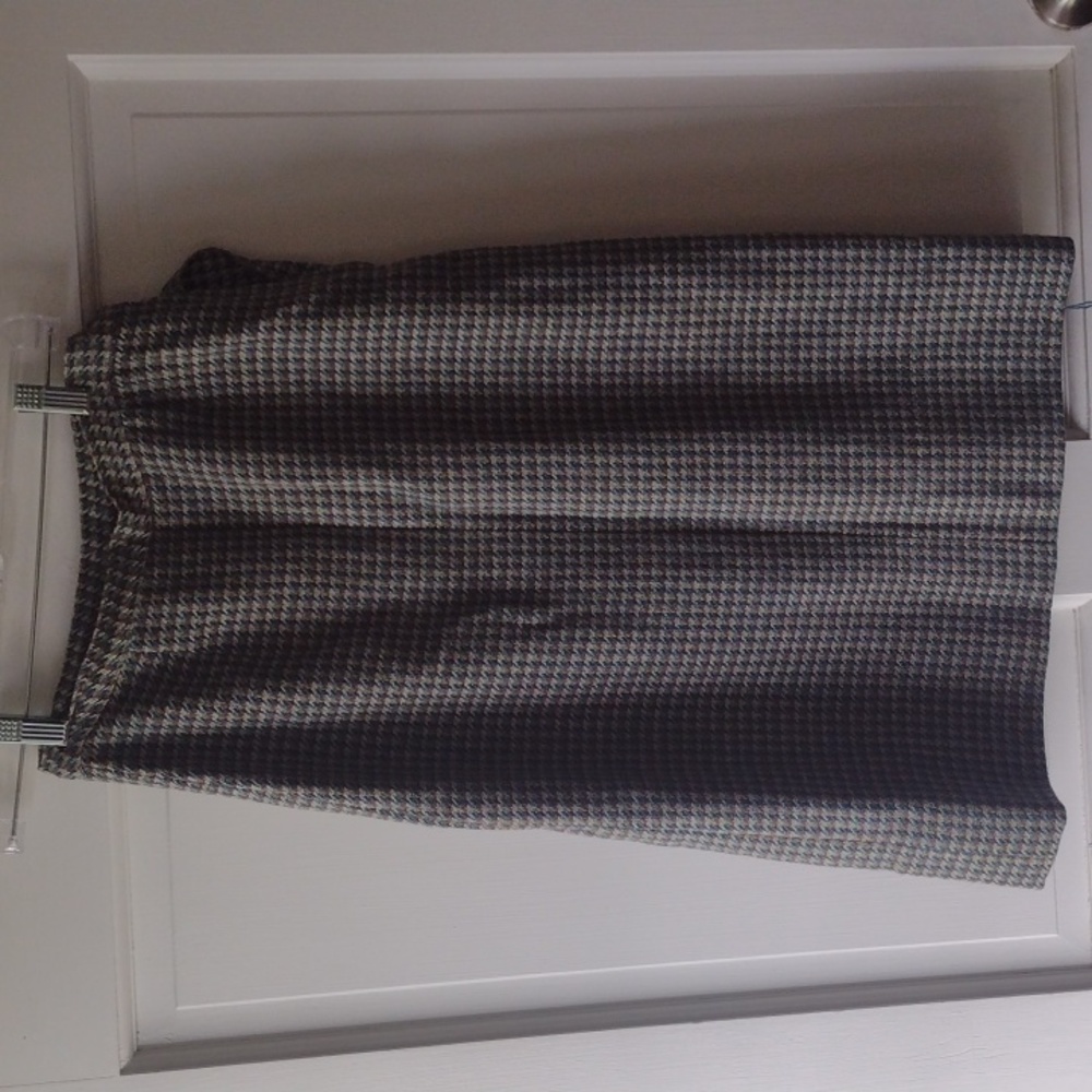 Retro Wool skirt green, small